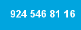 924 546 81 16 924 546 81 16
